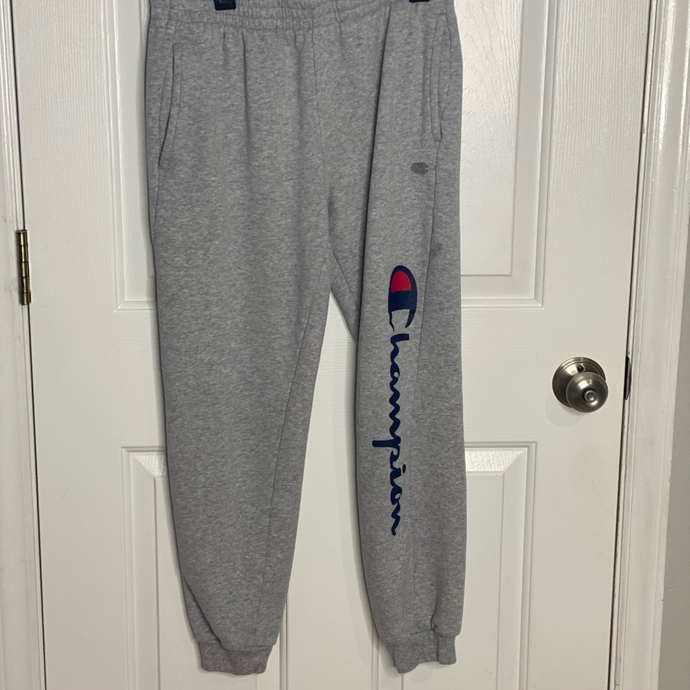 gray champion sweatpants (in kids)